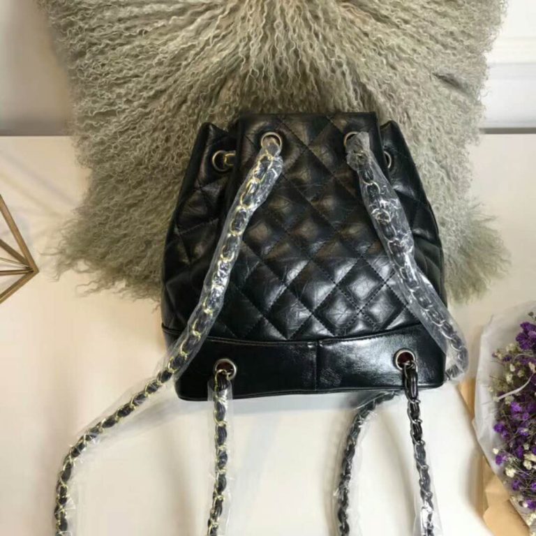 chanel gabrielle backpack used