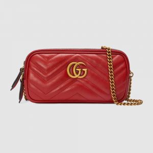 Gucci GG Women GG Marmont Mini Chain Bag