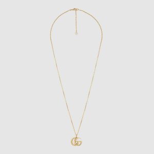 Gucci Women Double G Yellow Gold Necklace Jewelry Gold