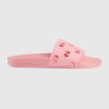 Gucci Women's Rubber GG Slide Sandal