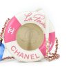 Chanel Women La Pausa Life Buoy Chain Bag in Calfskin Leather-Pink