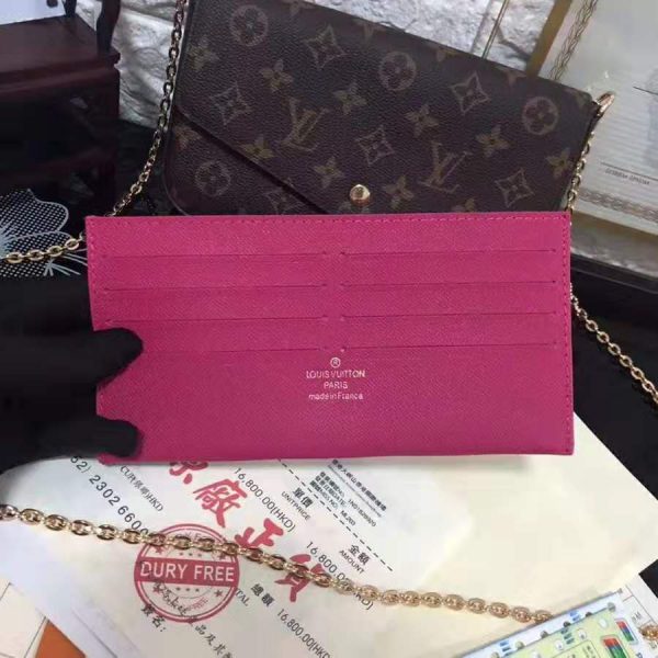 louis vuitton pochette felicie monogram canvas