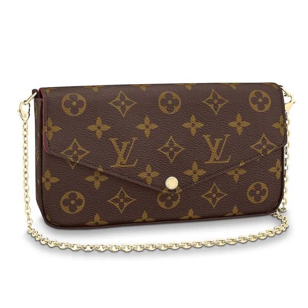 louis vuitton pochette felicie monogram canvas