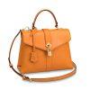 Louis Vuitton LV Women Rose Des Vents PM Handbag in Grained and Smooth Calf Leather-Orange