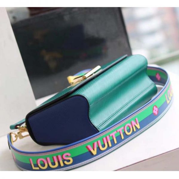 Louis Vuitton LV Women Twist MM in Epi Grained Cowhide Leather-Green (5)