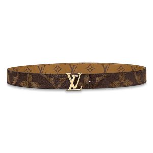 Louis Vuitton LV Unisex LV Iconic 30mm Reversible Belt in Oversized Monogram Reverse Canvas