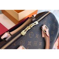 Louis Vuitton LV Women Speedy Bandoulière 30 in Signature Monogram Canvas-Brown (1)