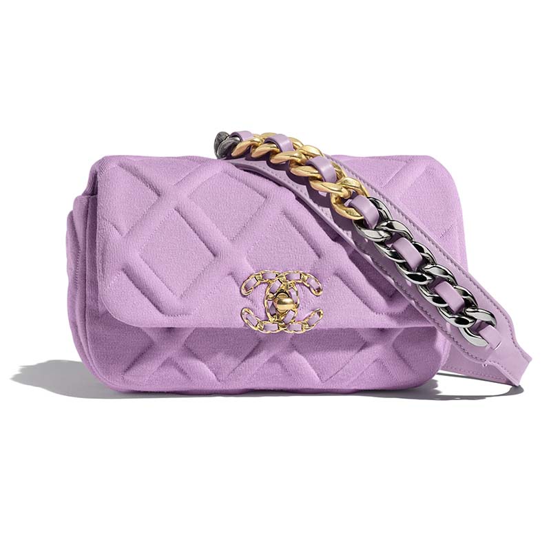 chanel 19 purple