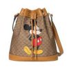 Gucci GG Unisex Disney x Gucci Small Bucket Bag GG Supreme Canvas