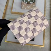 Louis Vuitton LV Women Victorine Wallet in Damier Azur Canvas