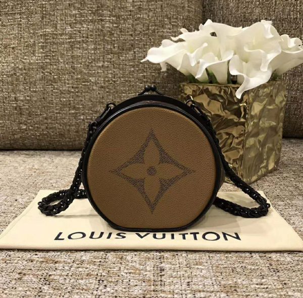 Louis Vuitton LV Women Boursicot BC Boîte Chapeau Bag-Brown - Brandsoff