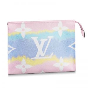 Louis Vuitton LV Women LV Escale Pochette Toilette 26 Pouch-Pink