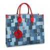 Louis Vuitton LV Women LV Onthego GM Tote Bag-Blue