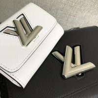 Louis Vuitton LV Women Twist MM and Twisty Epi leather