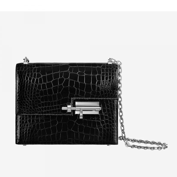 Hermes Women Verrou Chaine Mini Bag-Black