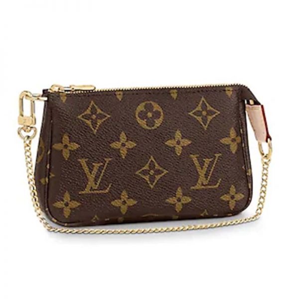 Louis Vuitton LV Women Mini Pochette Accessoires in Monogram Canvas