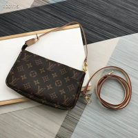 Louis Vuitton LV Women Pochette Accessoires Zippy Wallet Monogram Canvas