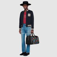 Gucci GG Unisex Medium GG Psychedelic Carry-On Duffle-Black