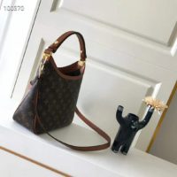 Louis Vuitton LV Women Hobo Dauphine PM Handbag Monogram Reverse Canvas