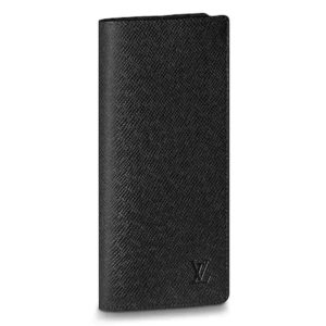 Louis Vuitton LV Unisex Alexandre Wallet in Taiga Leather-Black