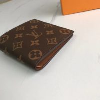 Louis Vuitton LV Unisex Marco Wallet Monogram Coated Canvas-Brown