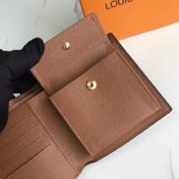 Louis Vuitton LV Unisex Marco Wallet Monogram Coated Canvas-Brown