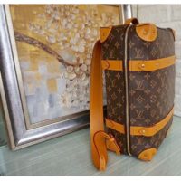 Louis Vuitton LV Unisex Soft Trunk Backpack MM Monogram Canvas