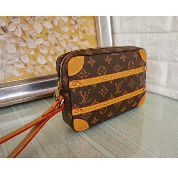 Louis Vuitton LV Unisex Soft Trunk Messenger PM Monogram Canvas (3)