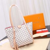 Louis Vuitton LV Women Propriano Damier Azur Coated Canvas Exterior