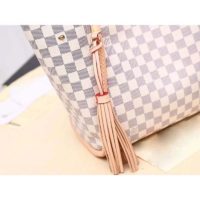 Louis Vuitton LV Women Propriano Damier Azur Coated Canvas Exterior