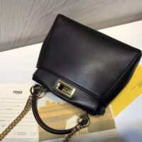 Fendi Women Peekaboo Mini Nappa Handbag 1