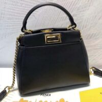 Fendi Women Peekaboo Mini Nappa Handbag 1