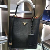 Prada Women Double Medium Bag in Saffiano Leather 1