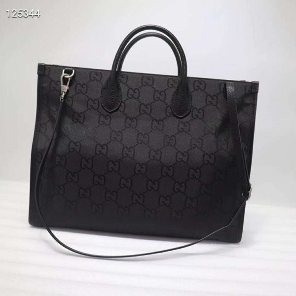 Gucci GG Unisex Gucci Off The Grid Tote Bag-Black (4)