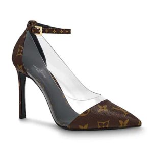 Louis Vuitton LV Women Cherie Pump Iconic Monogram Canvas-Brown