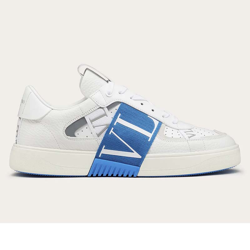 calfskin vl7n sneaker with bands