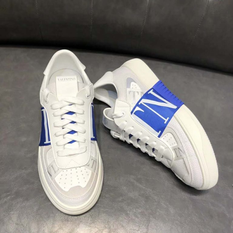 calfskin vl7n sneaker with bands