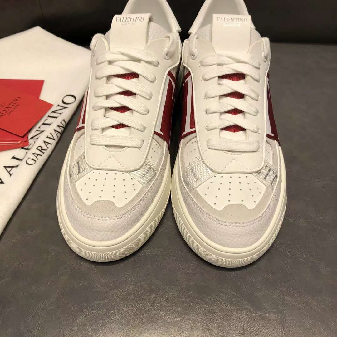 calfskin vl7n sneaker with bands