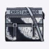 Dior Unisex Diorcamp Bag Blue Multicolor Tie & Dior Embroidery 'Christian Dior'