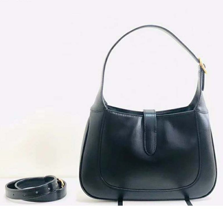 ladies black hobo bag