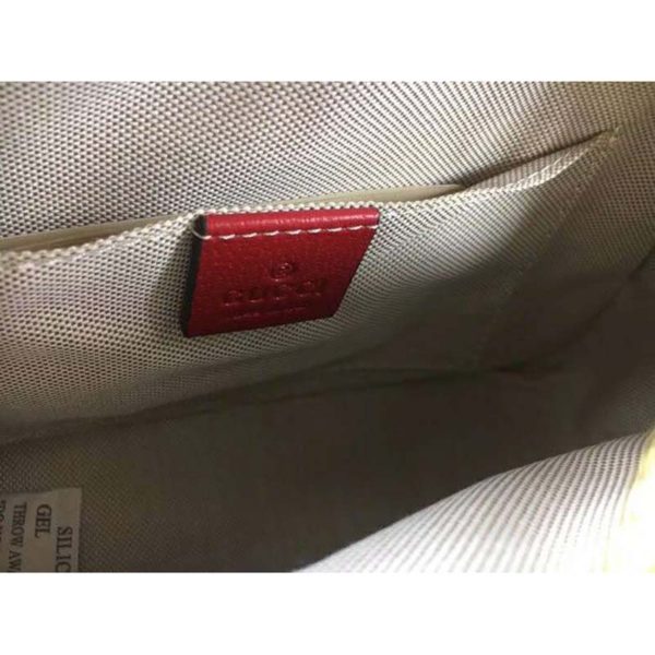 Gucci Women Small Shoulder Bag GG Apple Print Supreme Canvas (4)