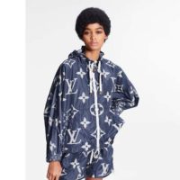 Louis Vuitton LV Women LV Escale Printed Parka Monogram Canvas Relaxed Fit