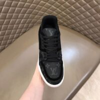 Louis Vuitton LV Men LV Trainer Sneaker Monogram Eclipse Monogram Reverse Canvas