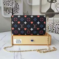 Louis Vuitton LV Women Game On Félicie Pochette Monogram Canvas-Black