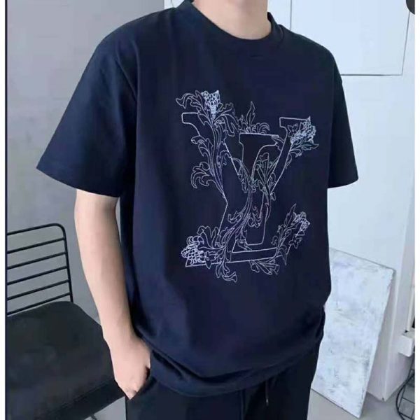 blue louis vuitton shirt