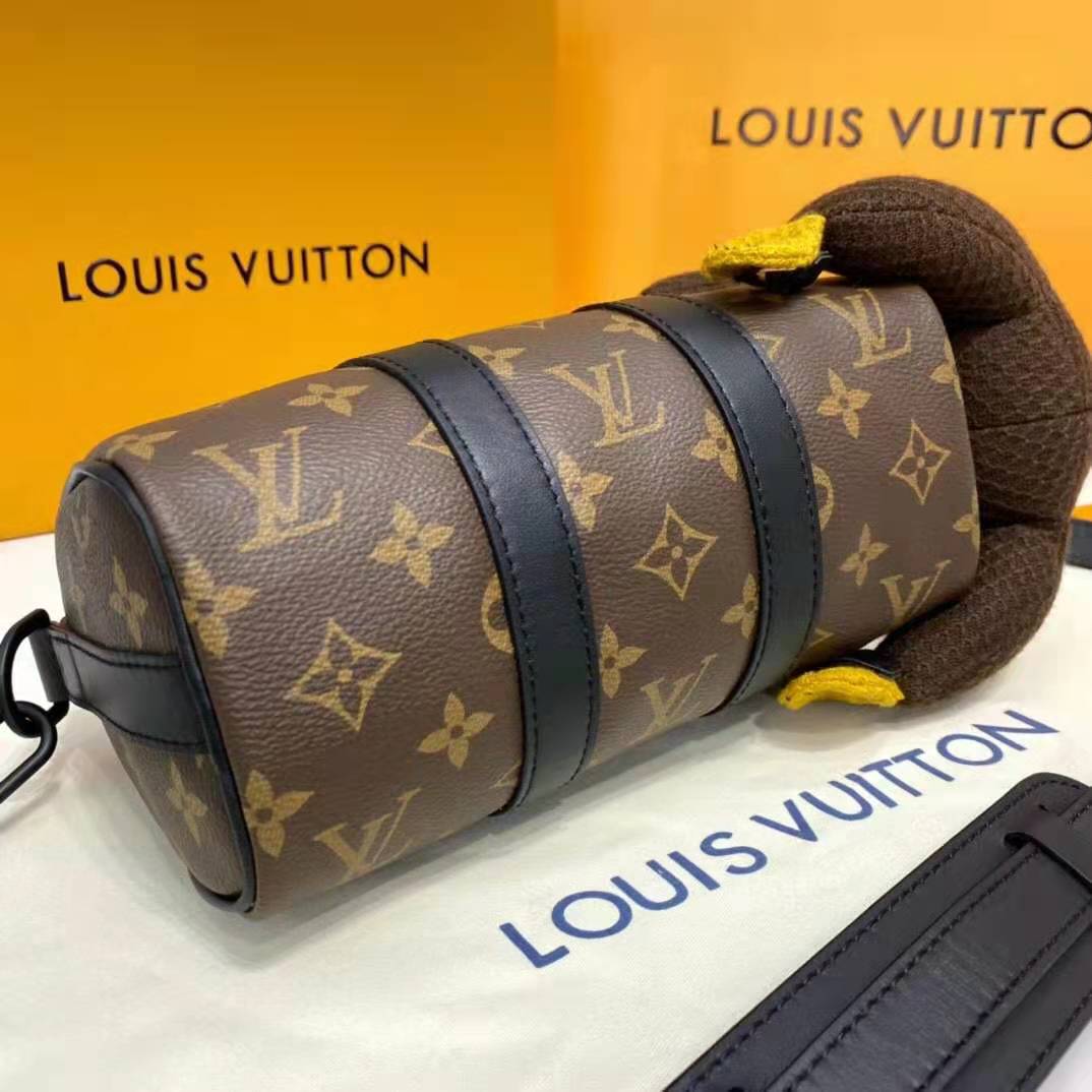 Louis Vuitton Keepall XS Taurillon Virgil Abloh Green Leather ref