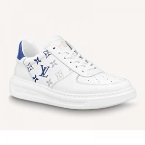 Louis Vuitton Men Beverly Hills Sneaker Monogram-Lasered Grained Epi Calf Leather