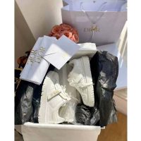 Dior Women Dior-ID Sneaker White Calfskin and Rubber