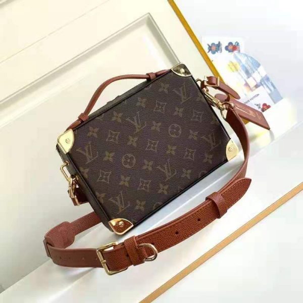 Louis Vuitton Unisex LVXNBA Handle Trunk Bag Monogram Coated Canvas (1)