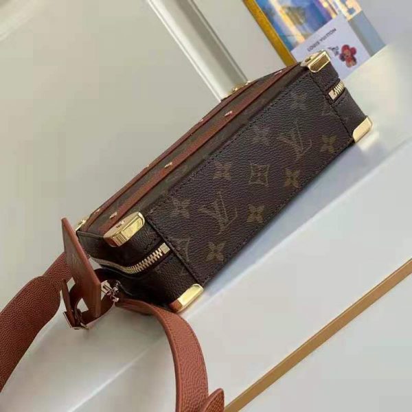 Louis Vuitton Unisex LVXNBA Handle Trunk Bag Monogram Coated Canvas (3)